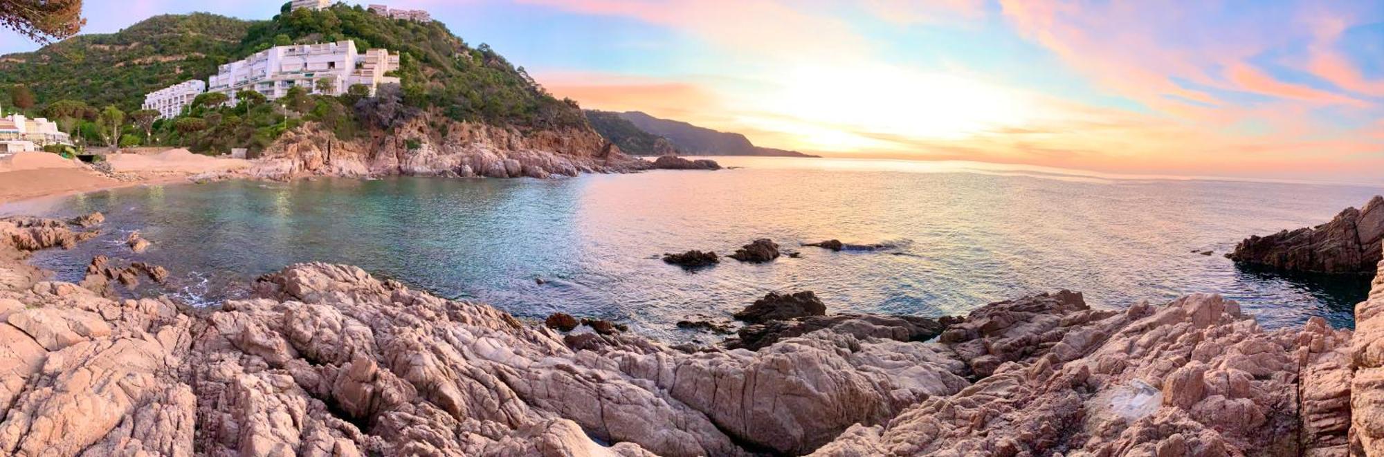 ⭑ Sea Views + Private Beach. What Else? ⭑ Тосса-де-Мар Экстерьер фото